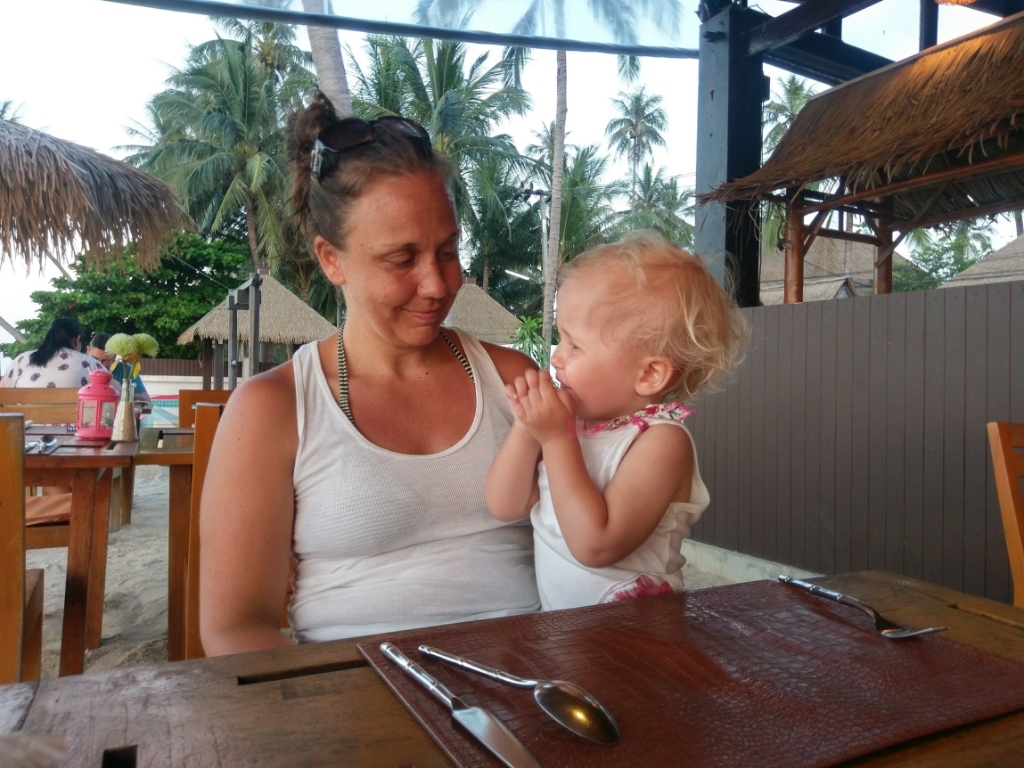 Saga og Kristina på Koh Samui